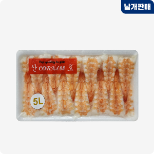 [1086-0유통가]초밥용 새우 5L 180g(24미)_기존판매제품