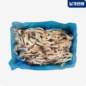 [2623-5유통가](박스) 연안 무탈피 냉동 오징어몸채 (다리X) 실중량 3.5kg(중국)